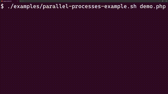 Parallel Processes demo